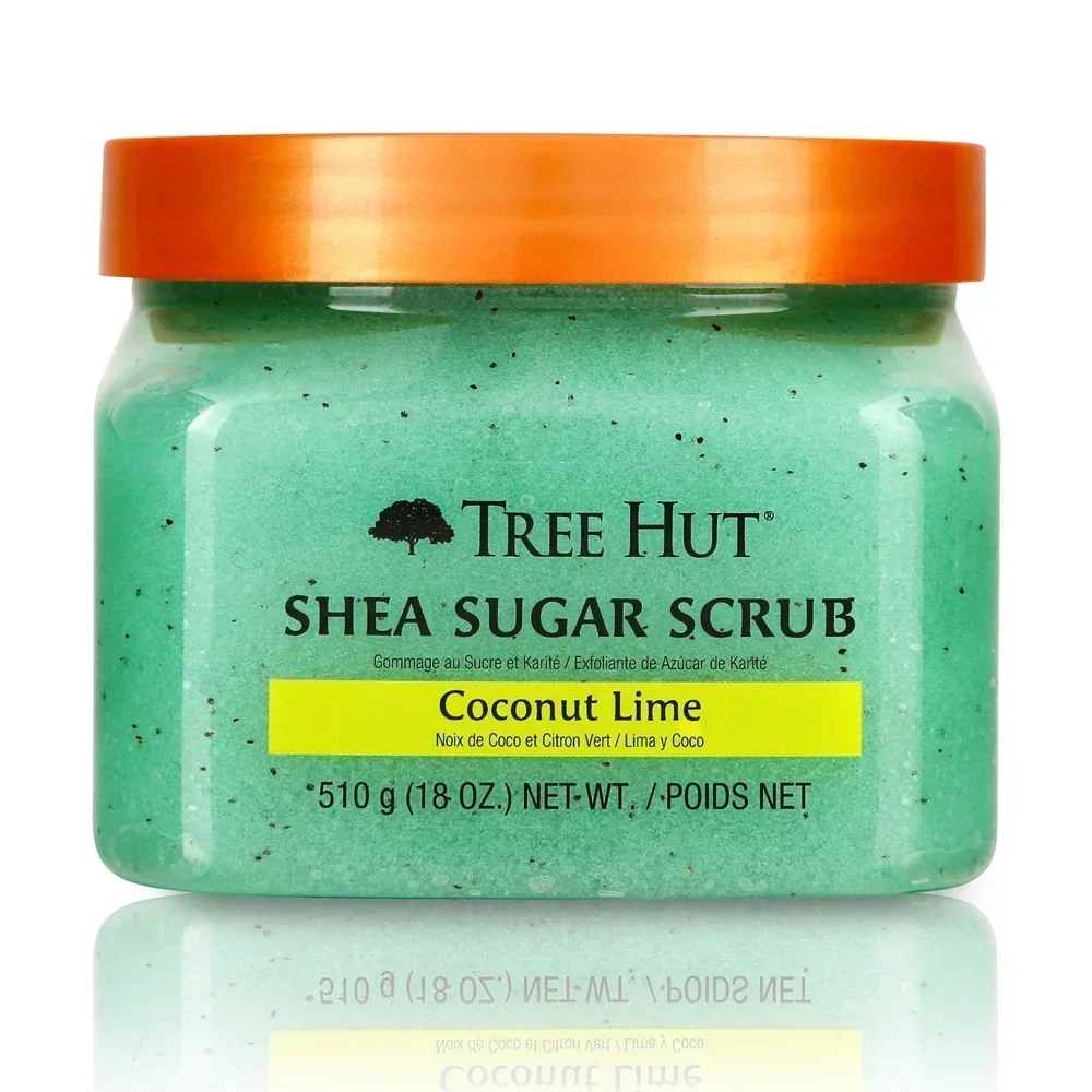 TẨY TẾ BÀO CHẾT CƠ THỂ TREE HUT SHEA SUGAR SCRUB COCONUT LIME - HŨ NHỎ 255 GRAM - Ảnh 1