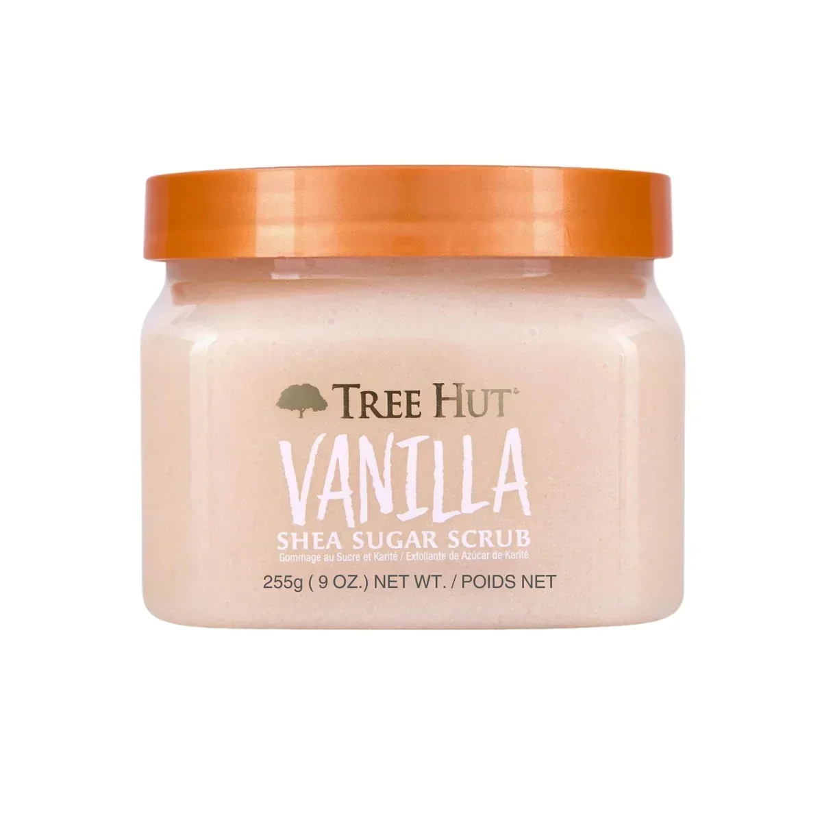 TẨY TẾ BÀO CHẾT CƠ THỂ TREE HUT VANILLA GOLD SHEA SUGAR SCRUB - HŨ NHỎ 255 GRAM - Ảnh 1