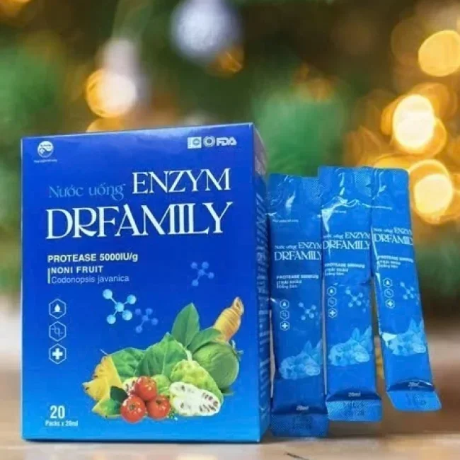 NƯỚC UỐNG ENZYM DRFAMILY 20 gói x 20mL - Ảnh 1