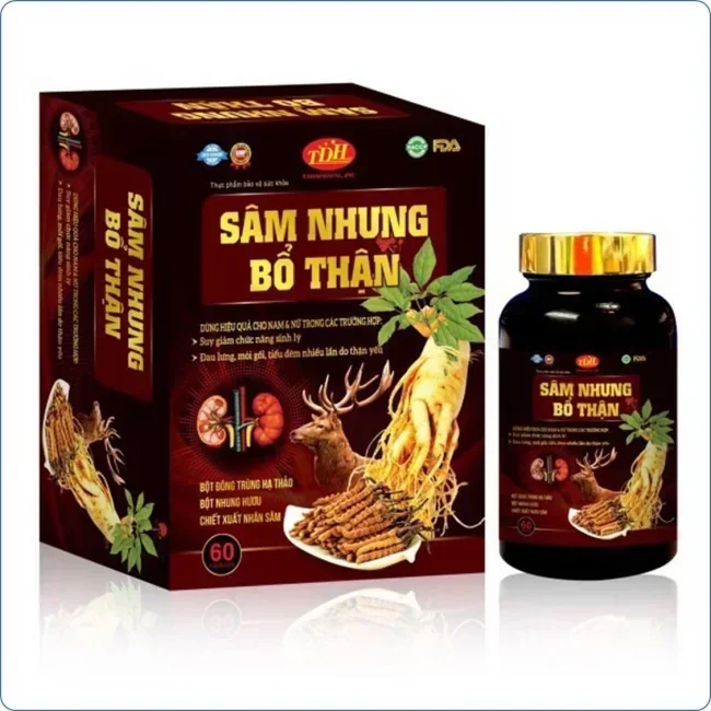 SÂM NHUNG BỔ THẬN - Ảnh 1