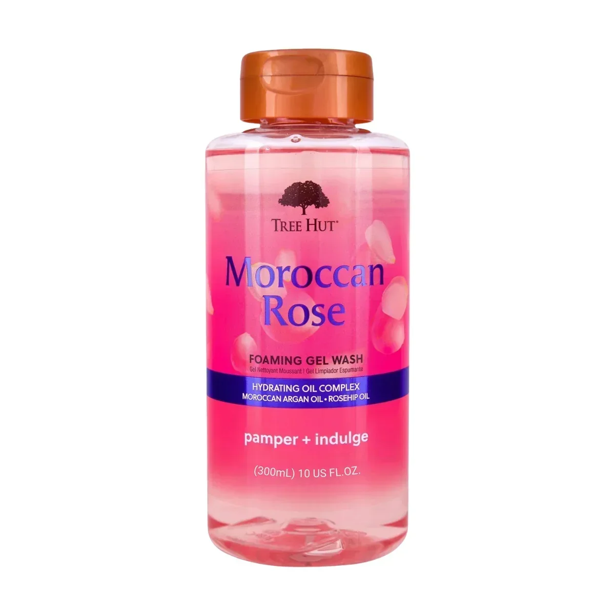 Gel tắm dưỡng thể Tree Hut Moroccan Rose 300ml - Ảnh 1