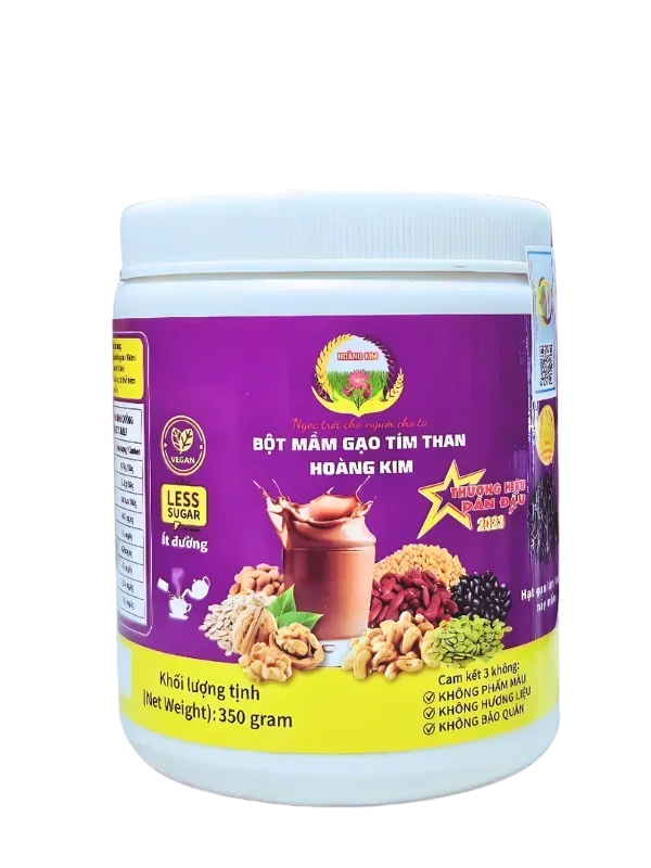 BỘT MẦM GẠO TÍM THAN HOÀNG KIM - Ảnh 1