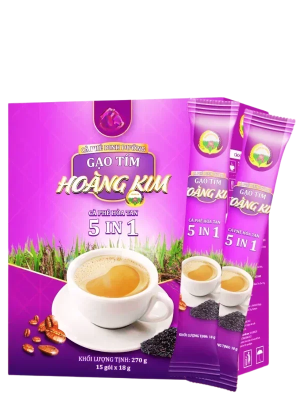 CÀ PHÊ DINH DƯỠNG GẠO TÍM HOÀNG KIM - Ảnh 1