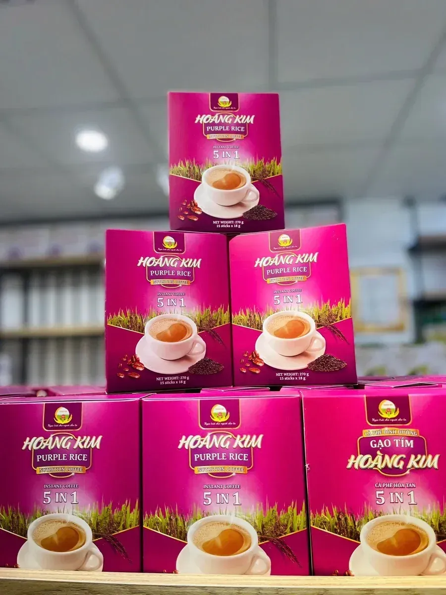 CÀ PHÊ DINH DƯỠNG GẠO TÍM HOÀNG KIM - Ảnh 2