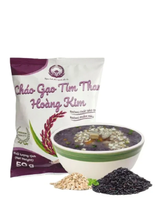 CHÁO GẠO TÍM THAN HOÀNG KIM - Ảnh 2
