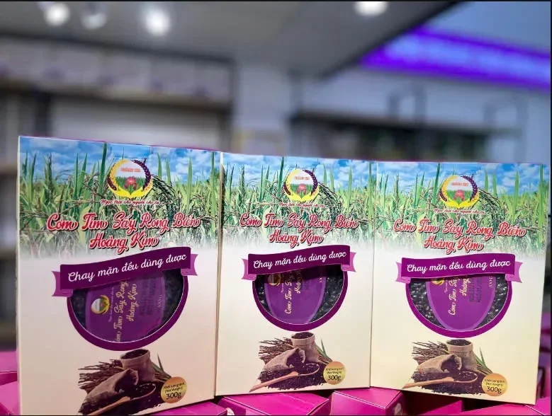 CƠM TÍM SẤY RONG BIỂN HOÀNG KIM - Ảnh 2