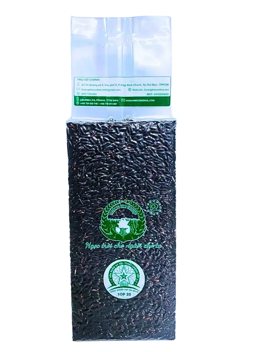 GẠO TÍM THAN HOÀNG KIM TÚI 1KG - Ảnh 2