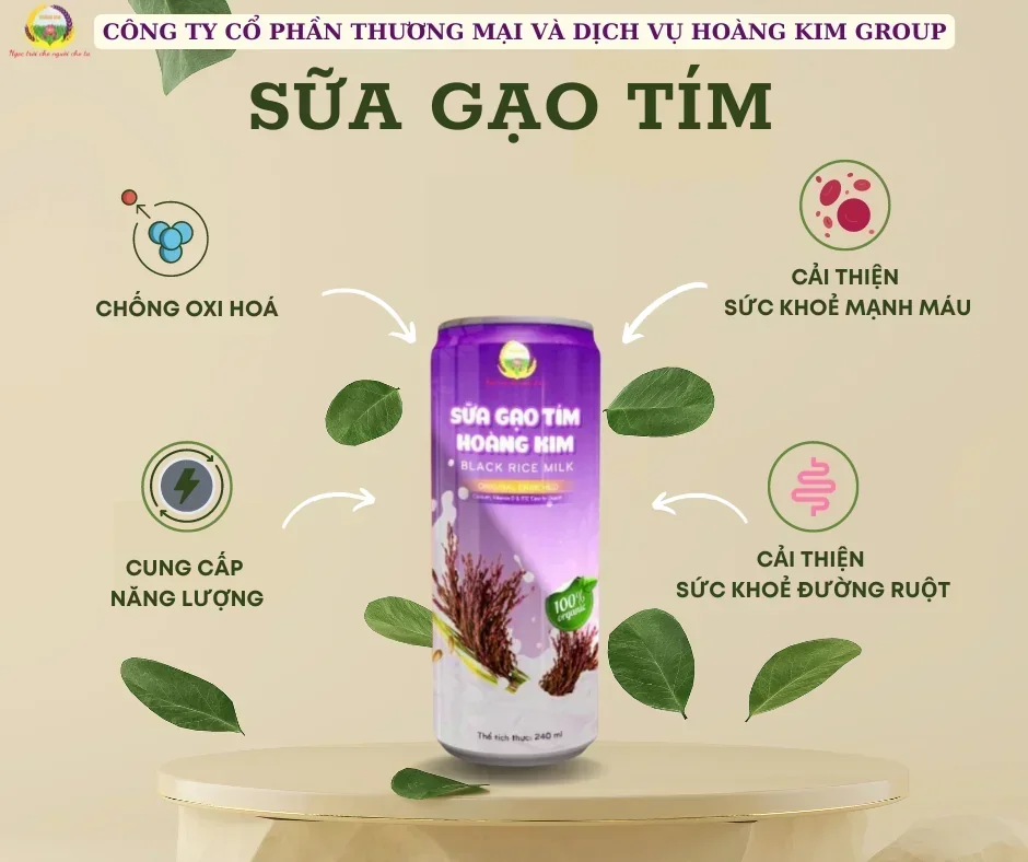 SỮA GẠO TÍM HOÀNG KIM - Ảnh 2
