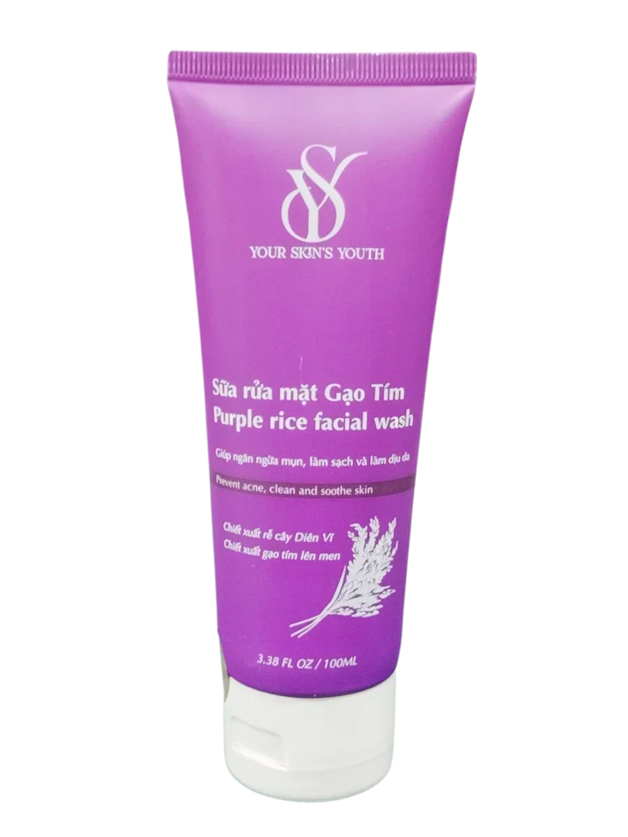 SỮA RỬA MẶT GẠO TÍM YSY - Ảnh 1
