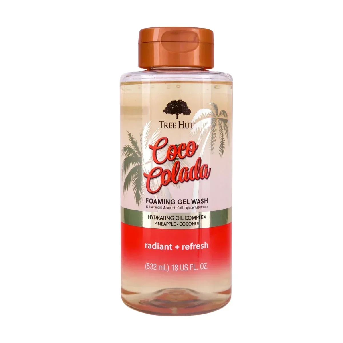 Gel tắm dưỡng thể Tree Hut Coco Colada Foaming Gel Wash 532ml size lớn - Ảnh 1