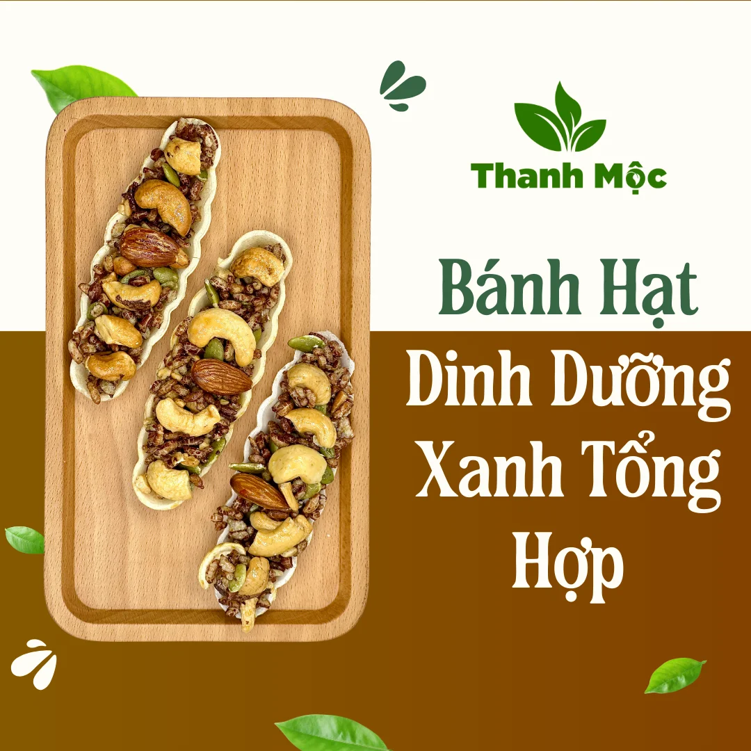 Bánh Hạt Dinh Dưỡng Xanh Tổng Hợp - Ảnh 2