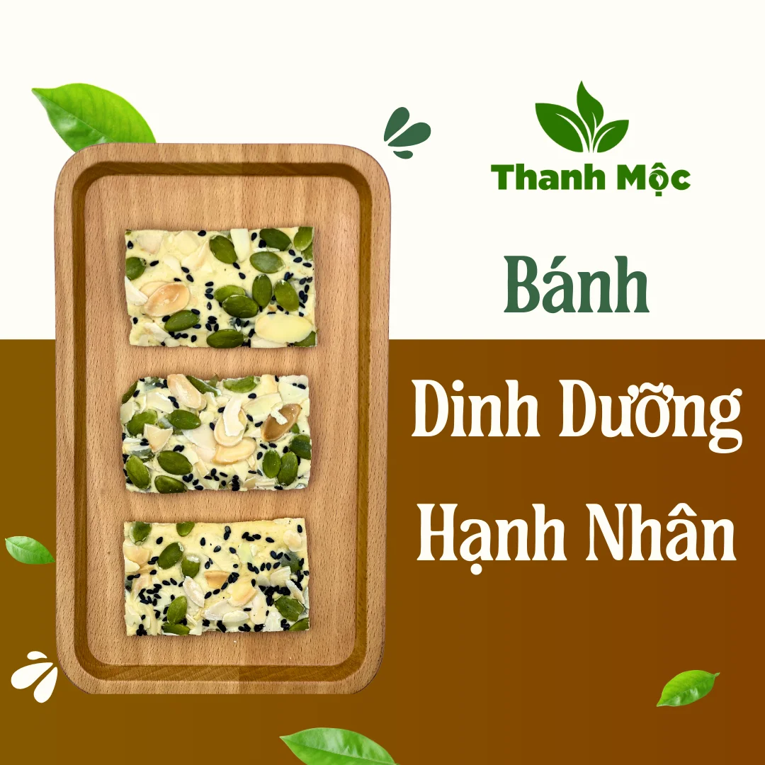Bánh Dinh Dưỡng Xanh Hạnh Nhân - Ảnh 2