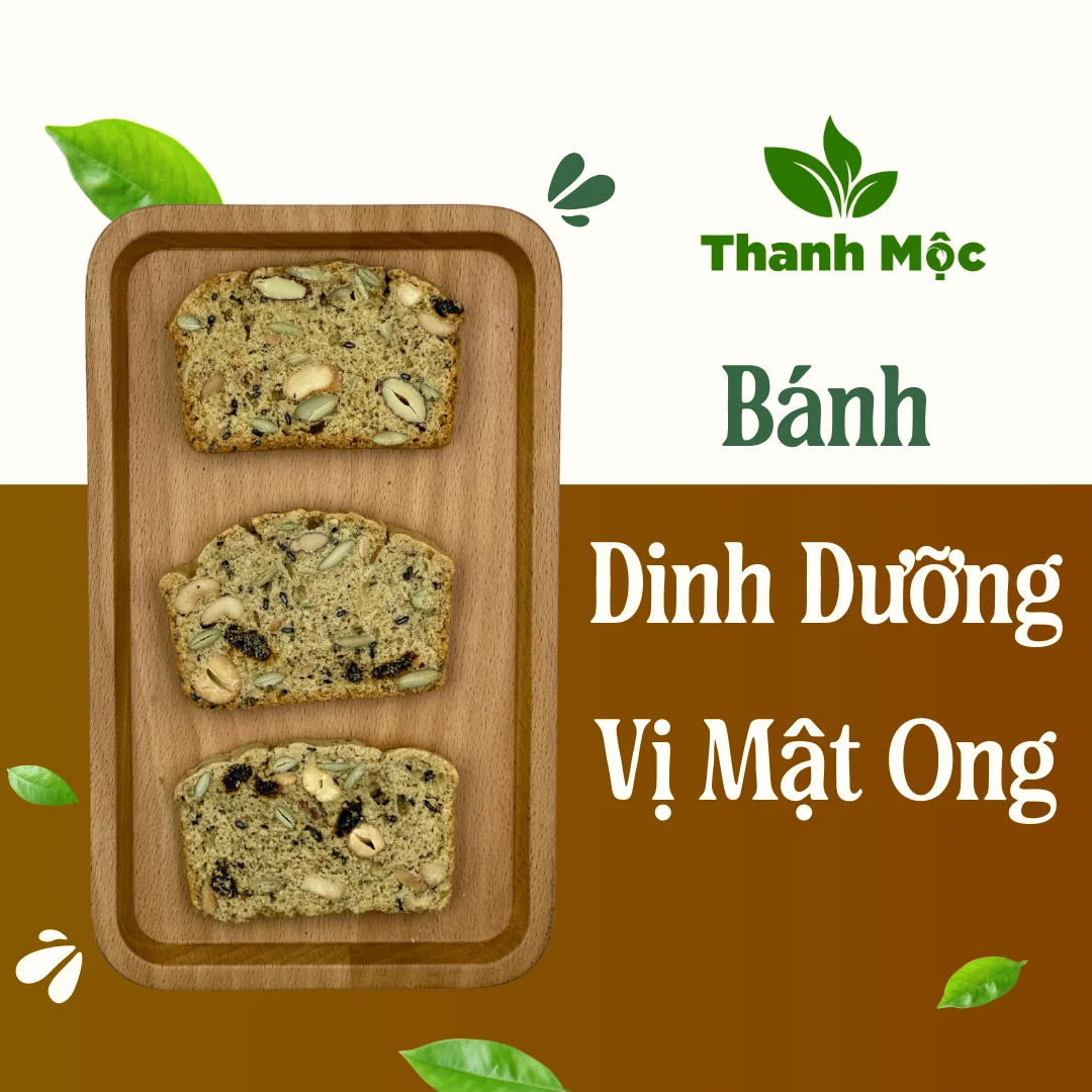 Bánh Dinh Dưỡng Xanh Vị Mật Ong - Ảnh 5
