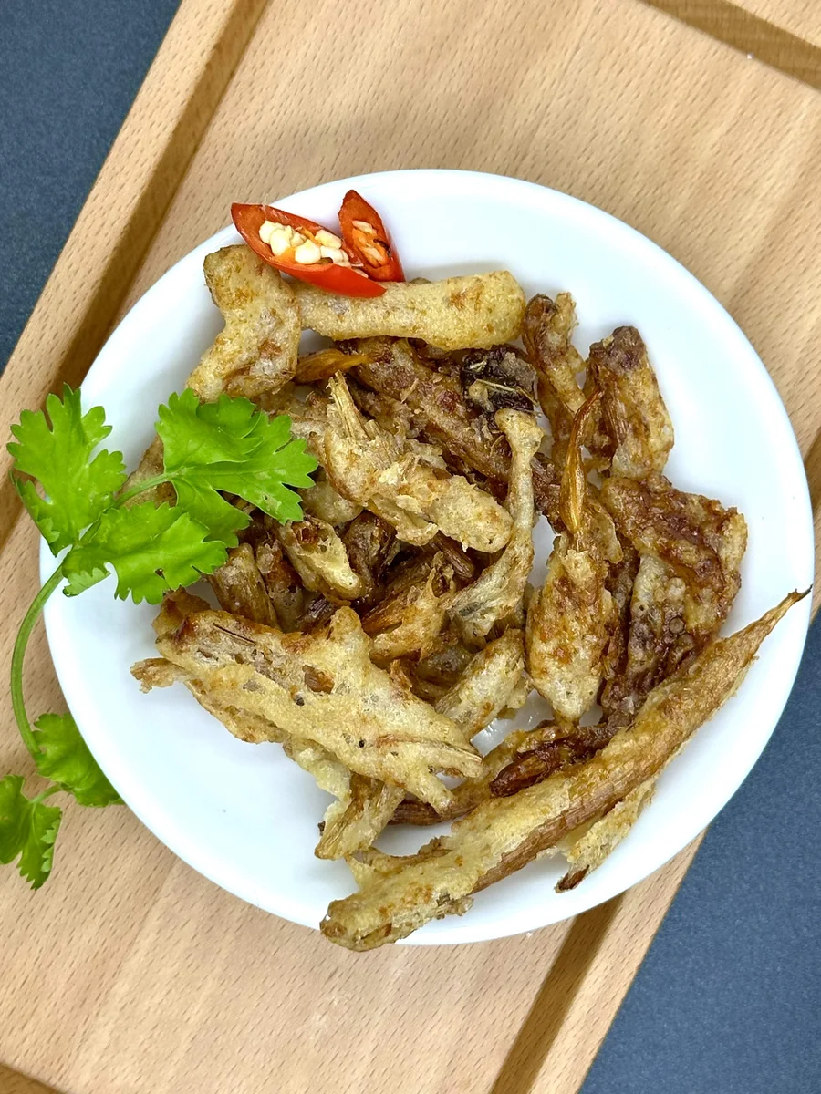 Cá Cơm Hoa Chuối Kho Tiêu Chay Ăn Liền - Ảnh 4