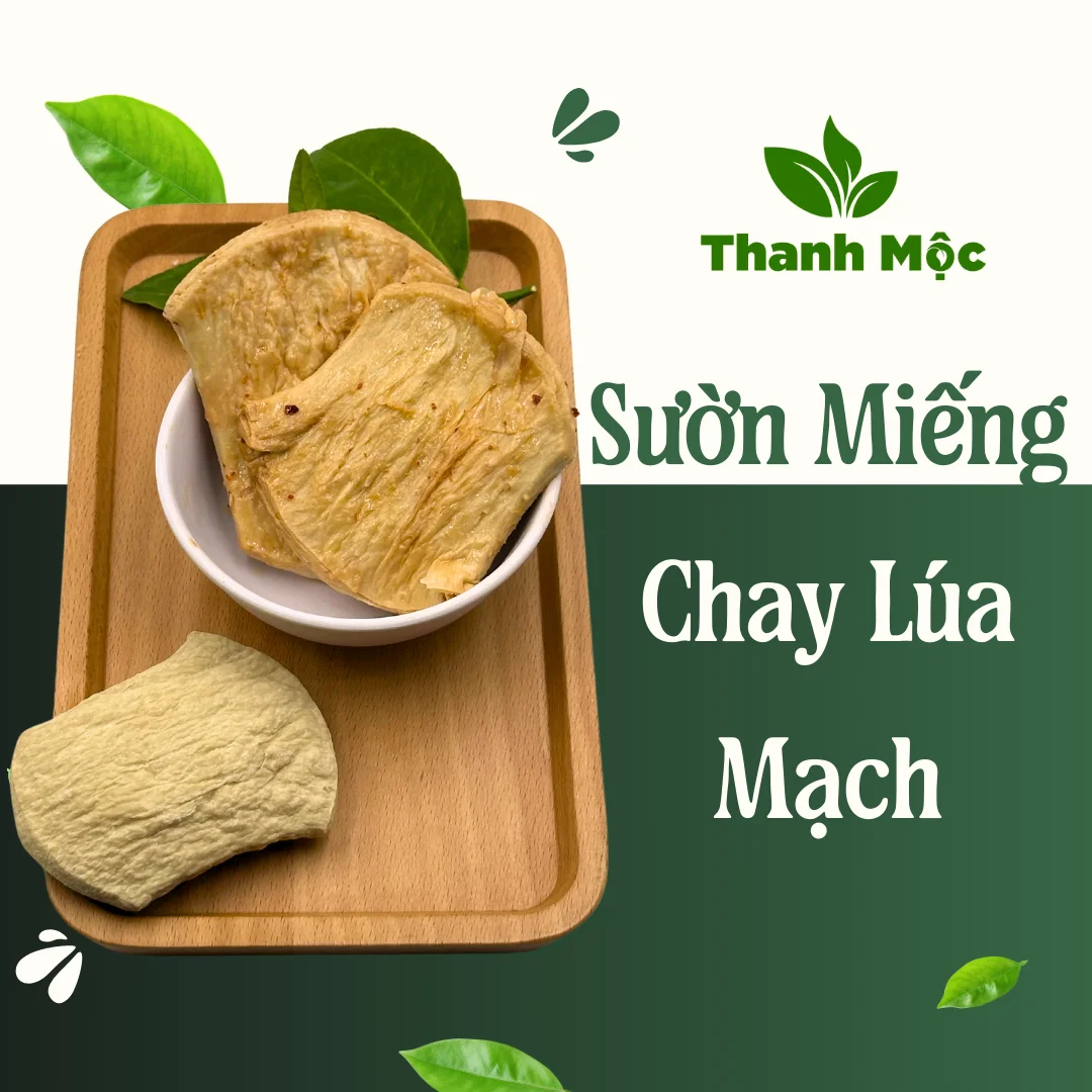Sườn Miếng Chay Lúa Mạch - Ảnh 1