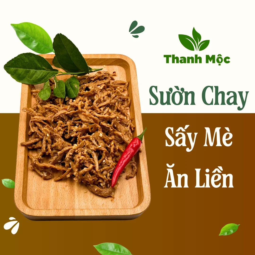 Sườn Chay Sấy Mè Ăn Liền - Ảnh 2