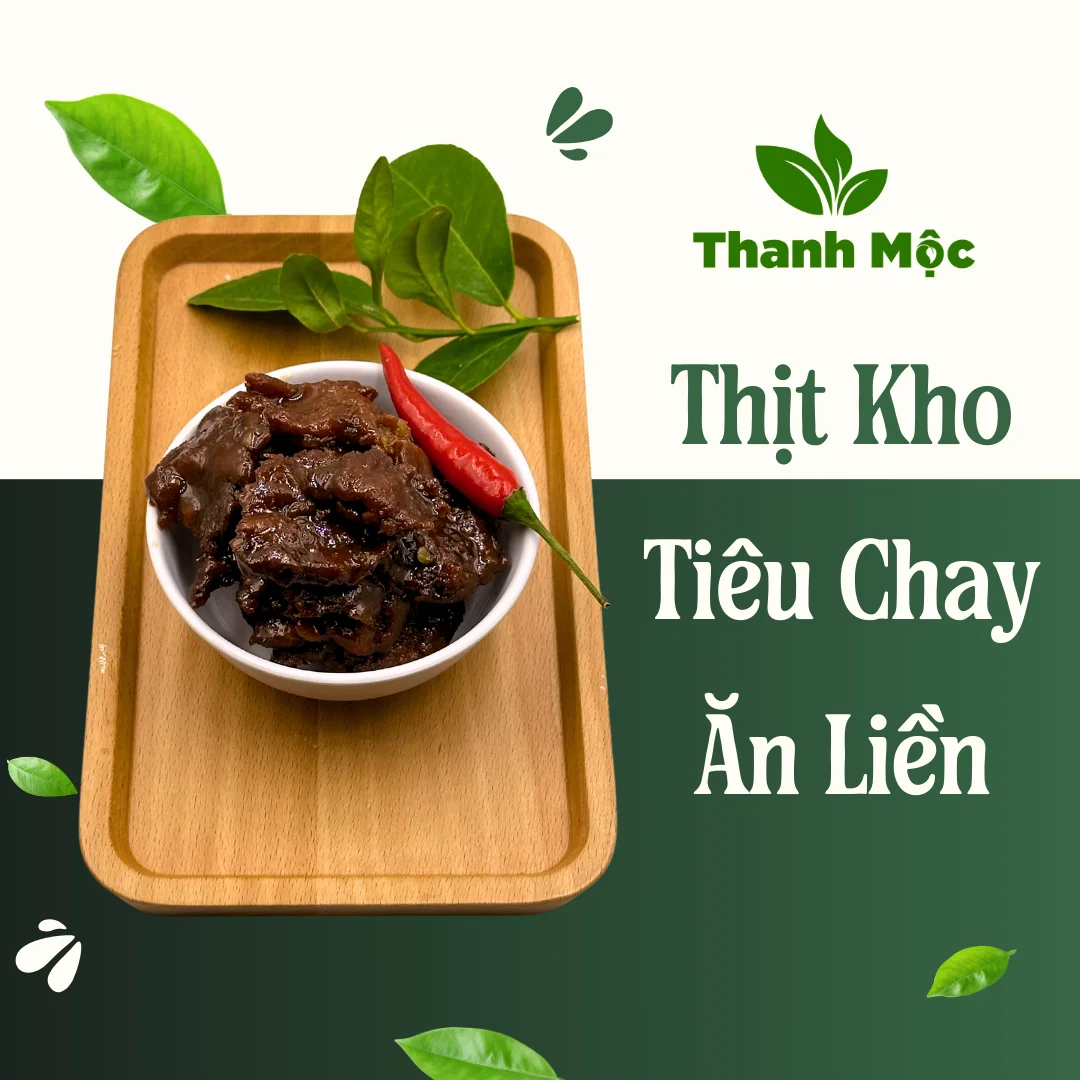 Thịt Kho Tiêu Chay Ăn Liền - Ảnh 1